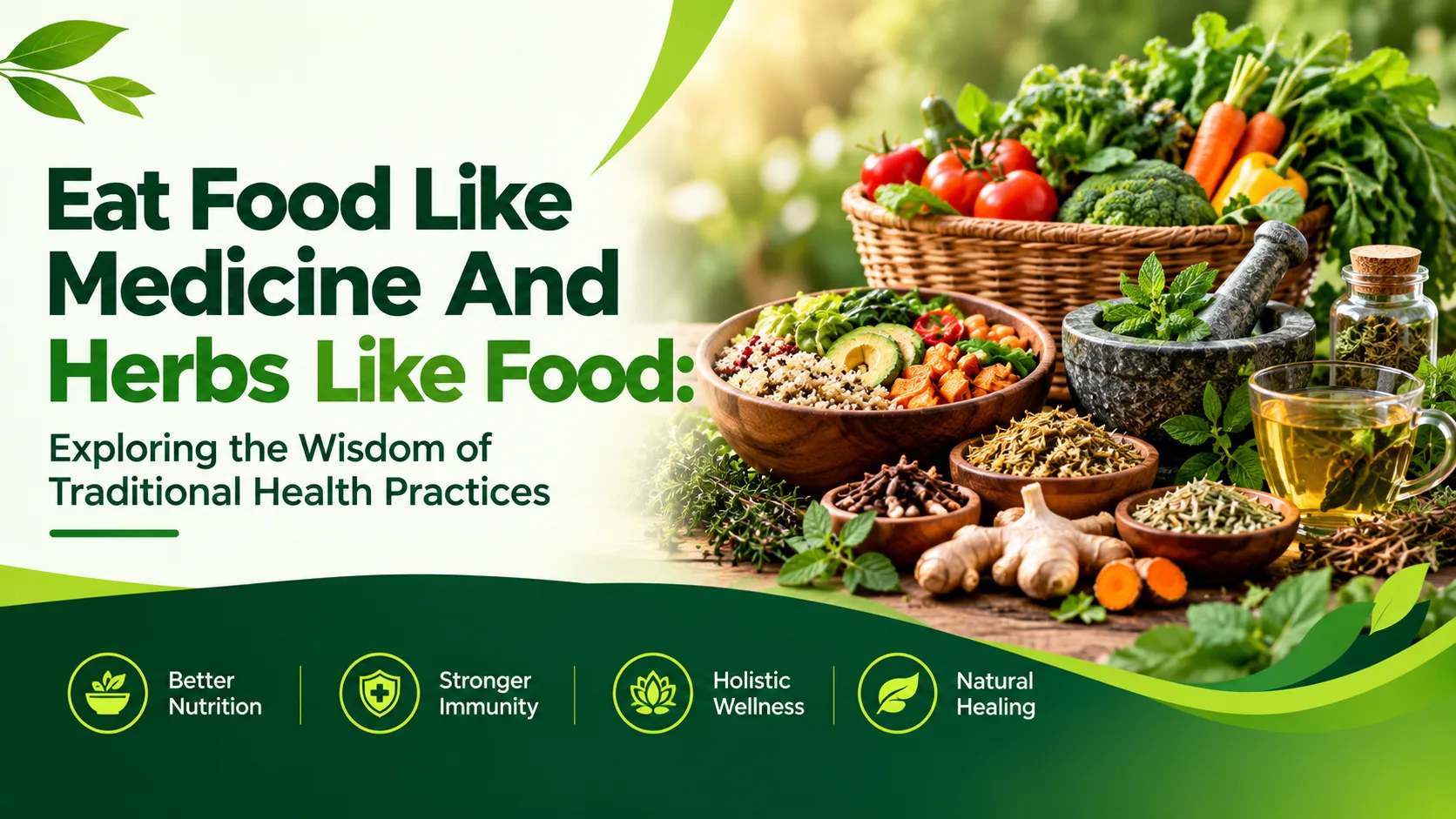 Traditional health herbs