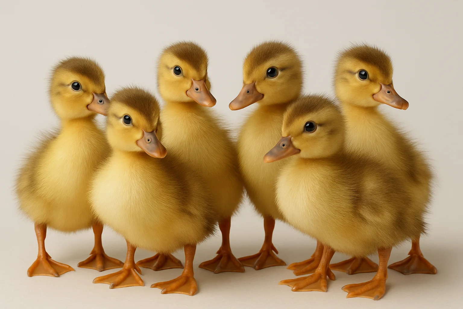 1-month old ducks