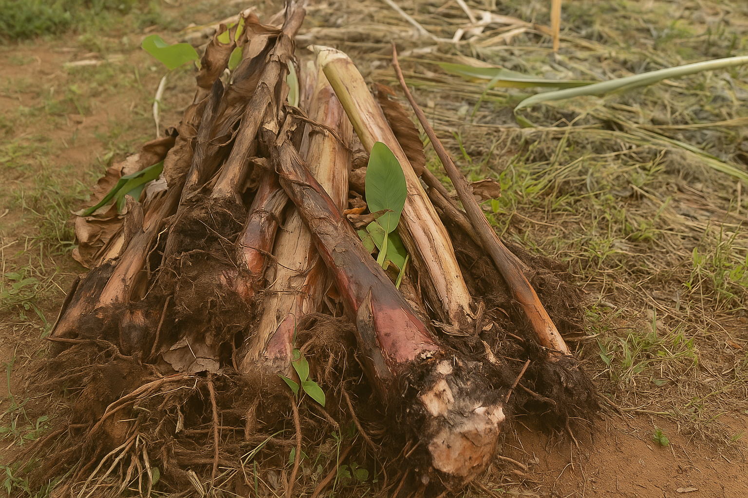 9-month plantain sucker